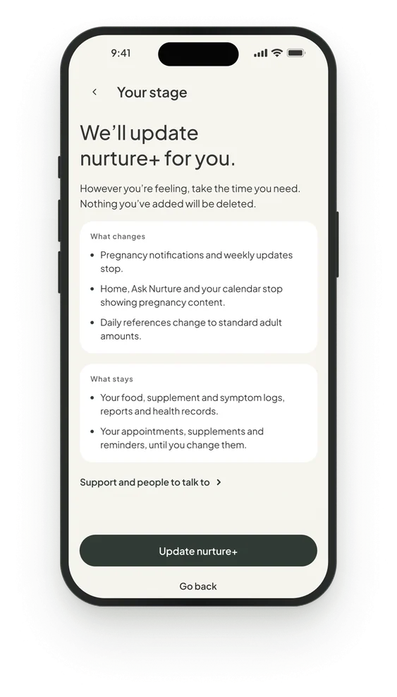 We’ll update nurture+ for you: what changes and what stays